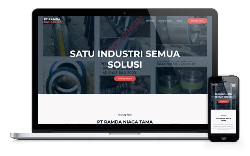 Portofolio pembuatan website ramdaniagatama