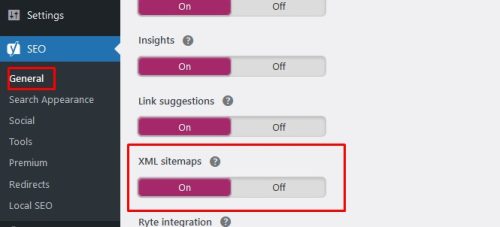 sitemap xml yoast wordpress SEO