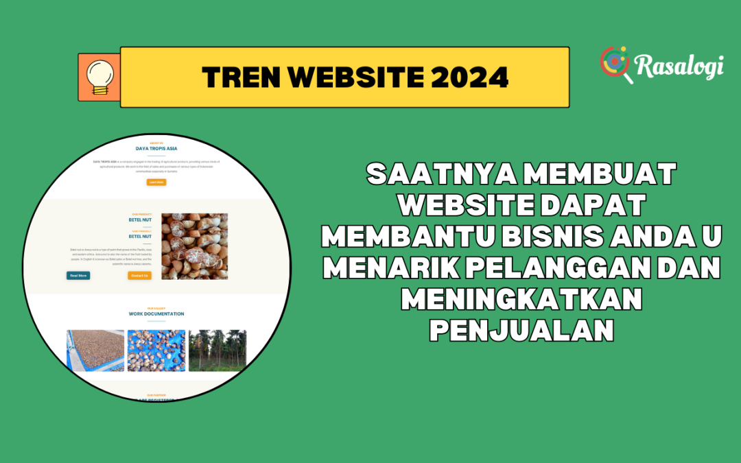 Tren Website Tahun 2024, Saatnya Membuat Website