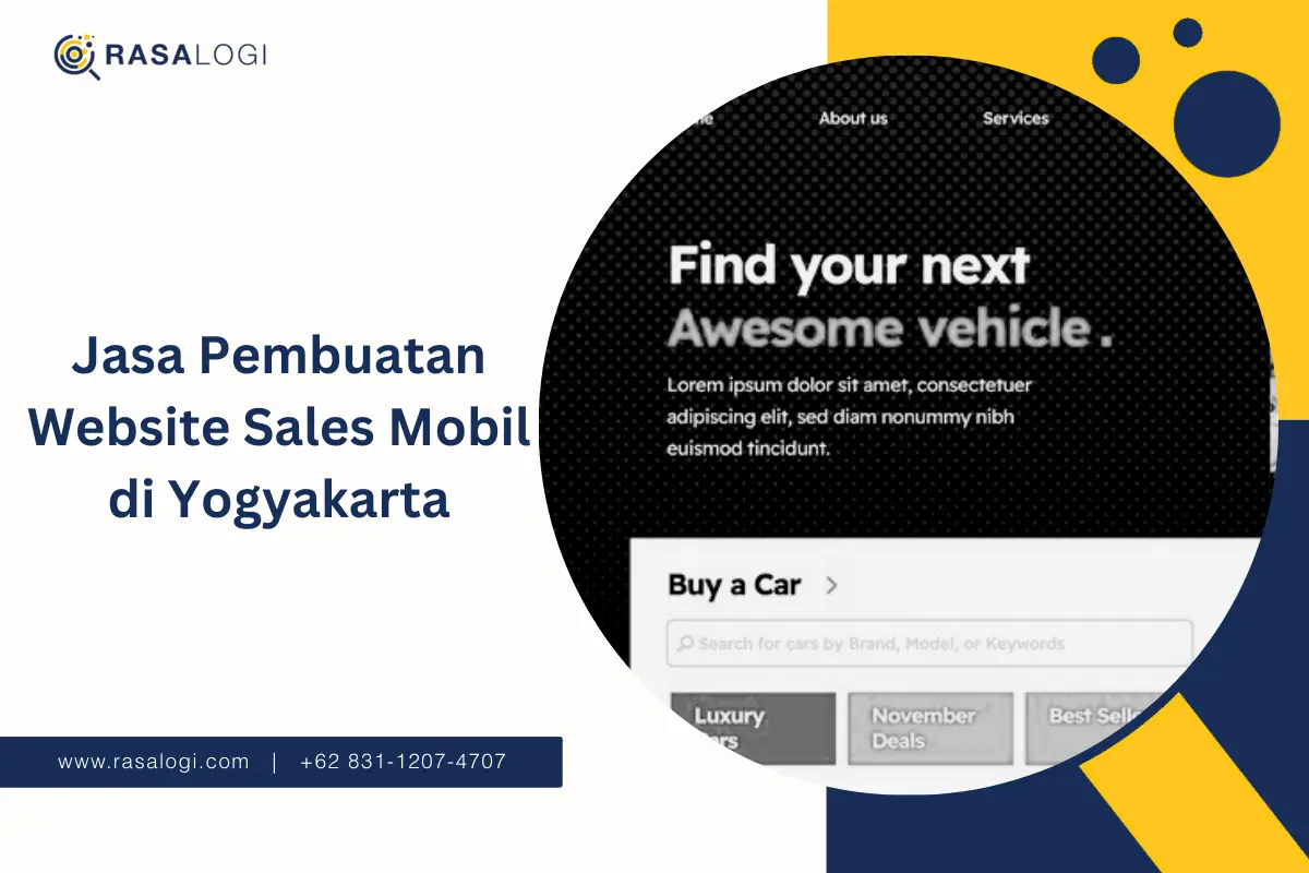 Jasa Pembuatan Website Sales Mobil di Yogyakarta untuk Meningkatkan Penjualan dan Kredibilitas