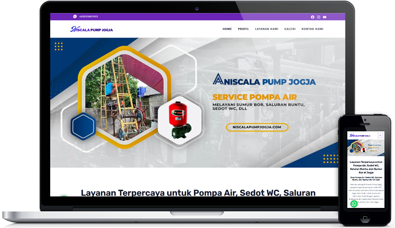 Portofolio Rasalogi niscalapumpjogja sedot wc jogja