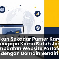 jasa pembuatan website portofolio dengan domain sendiri