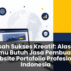 jasa pembuatan website portofolio profesional Indonesia