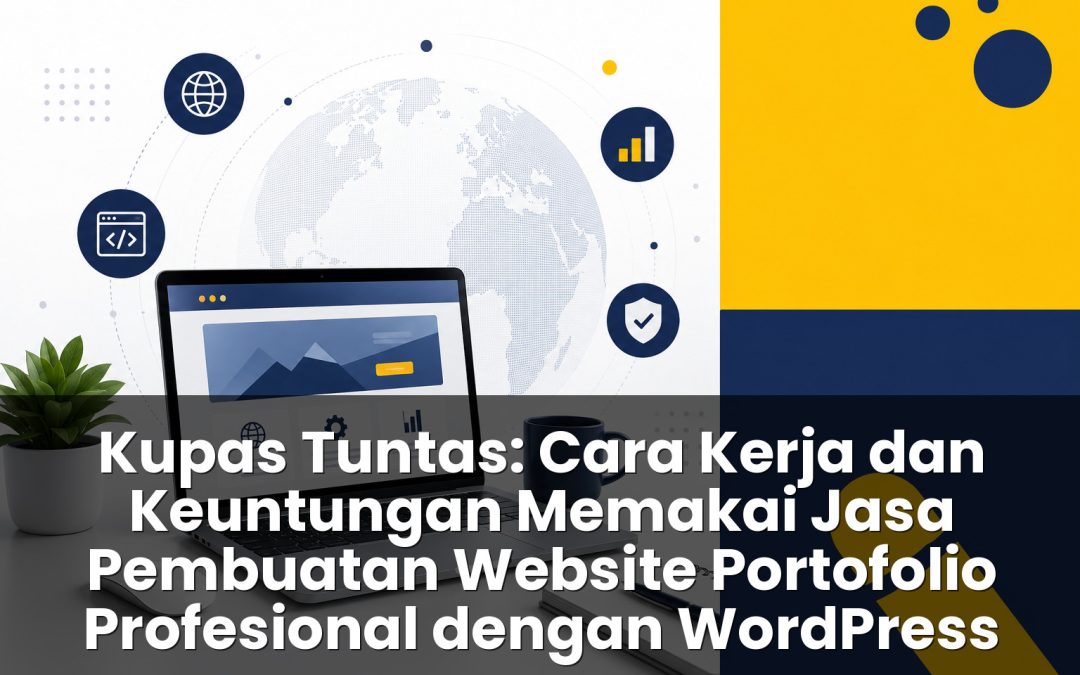 jasa pembuatan website portofolio profesional dengan WordPress