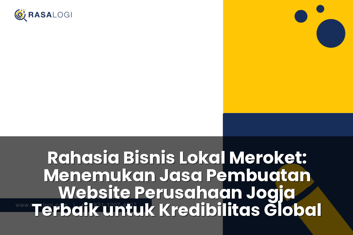 jasa pembuatan website perusahaan Jogja