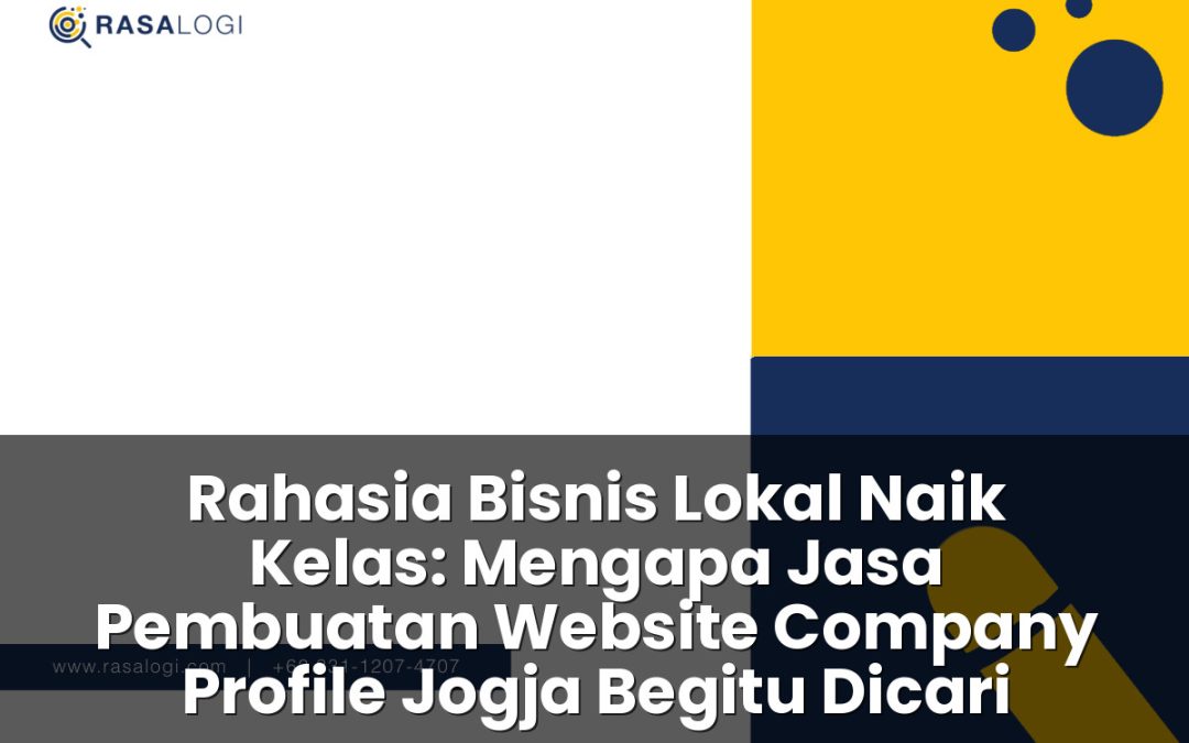 jasa pembuatan website company profile Jogja