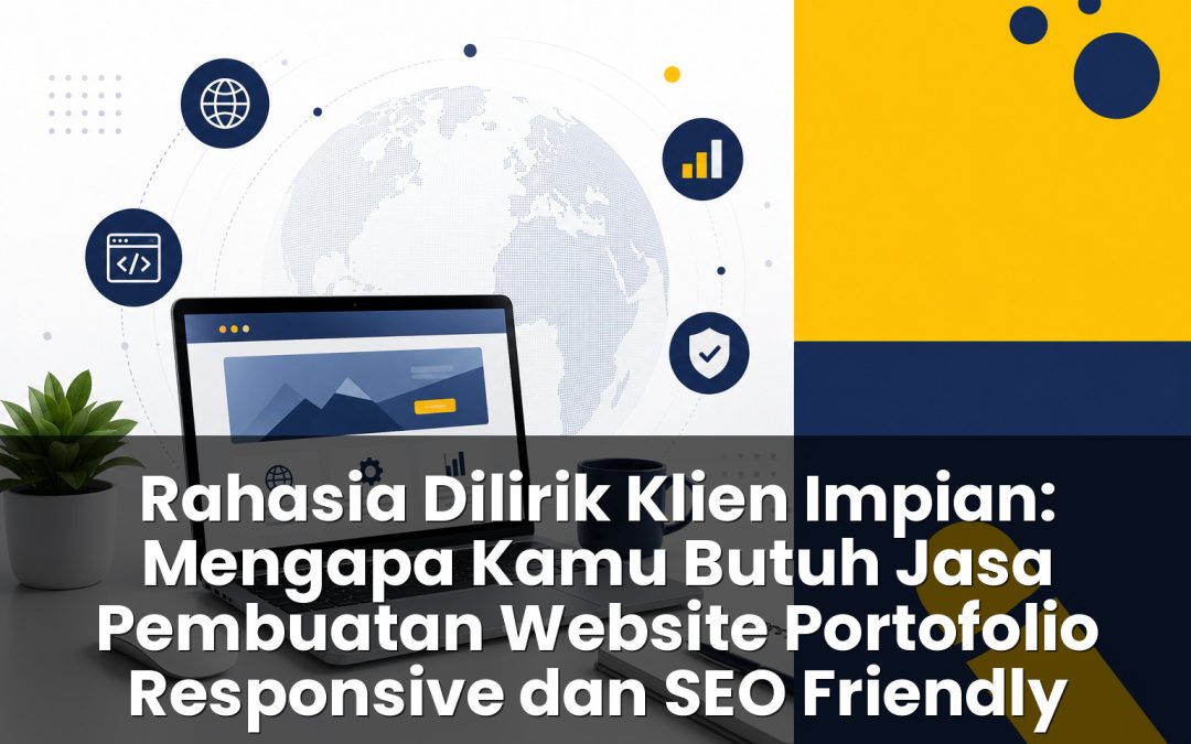 jasa pembuatan website portofolio responsive dan SEO friendly