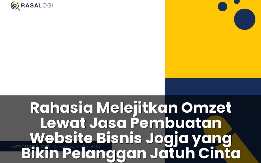 jasa pembuatan website bisnis Jogja